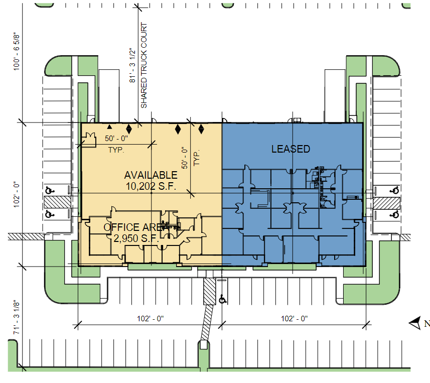 6550 W Sam Houston Pky N, Houston, TX à louer Plan de site- Image 1 de 1