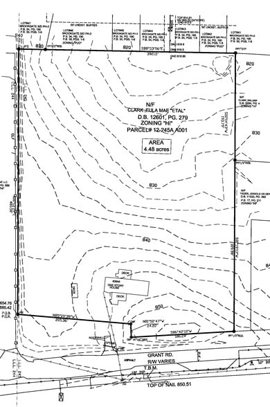 3644 Grant Rd, Ellenwood, GA for sale - Plat Map - Image 3 of 20