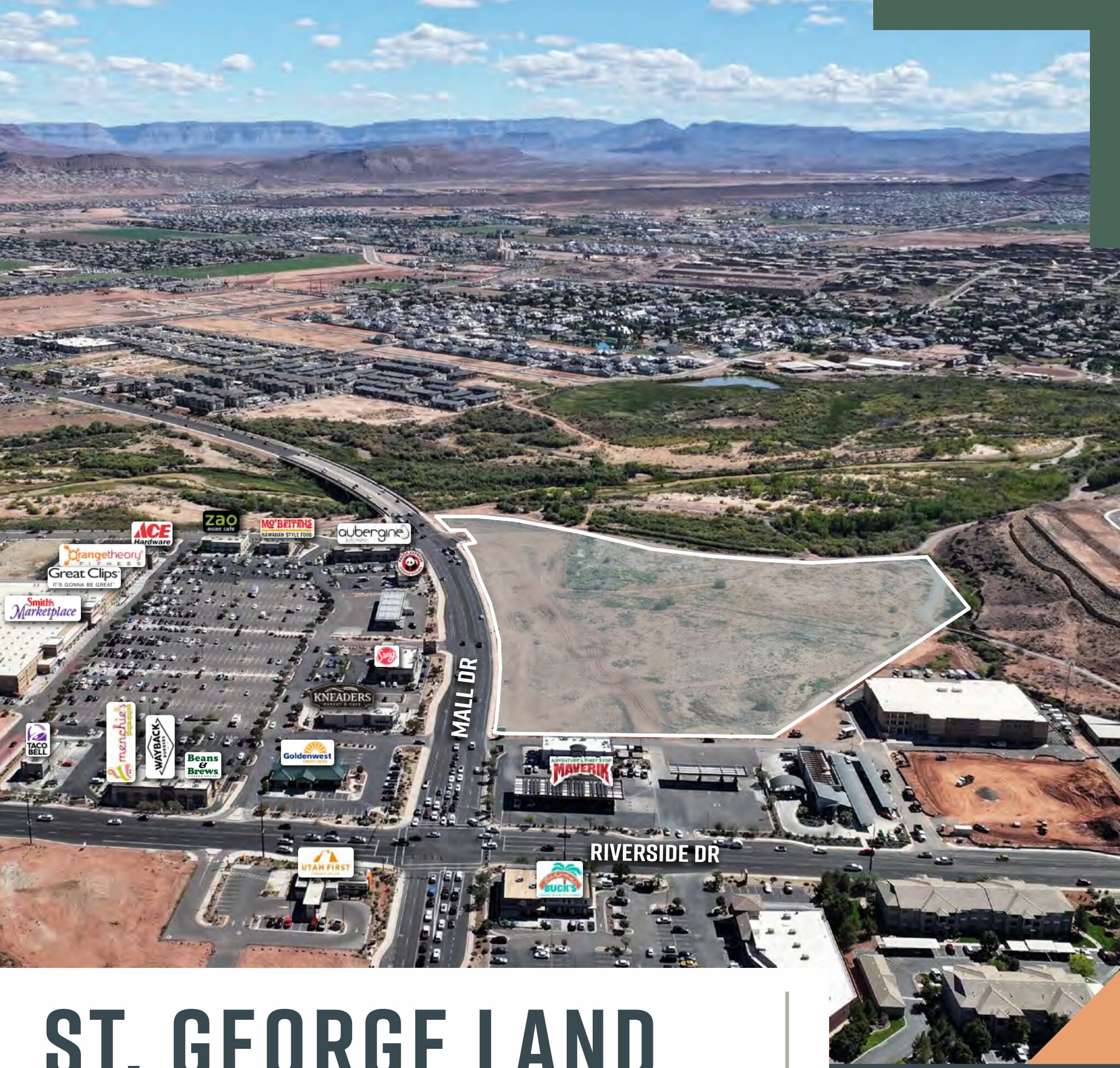 560 S Mall Dr, Saint George, UT for sale Aerial- Image 1 of 4