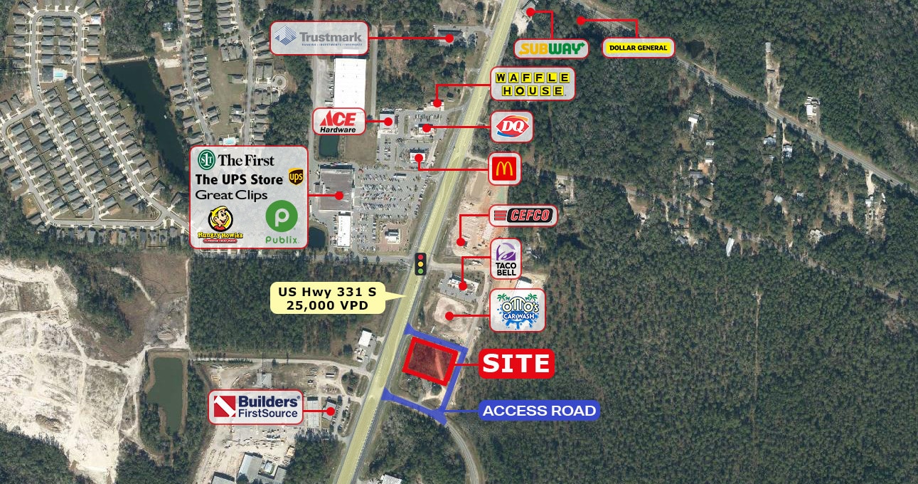 16485 US Hwy 331, Freeport, FL for lease Building Photo- Image 1 of 7
