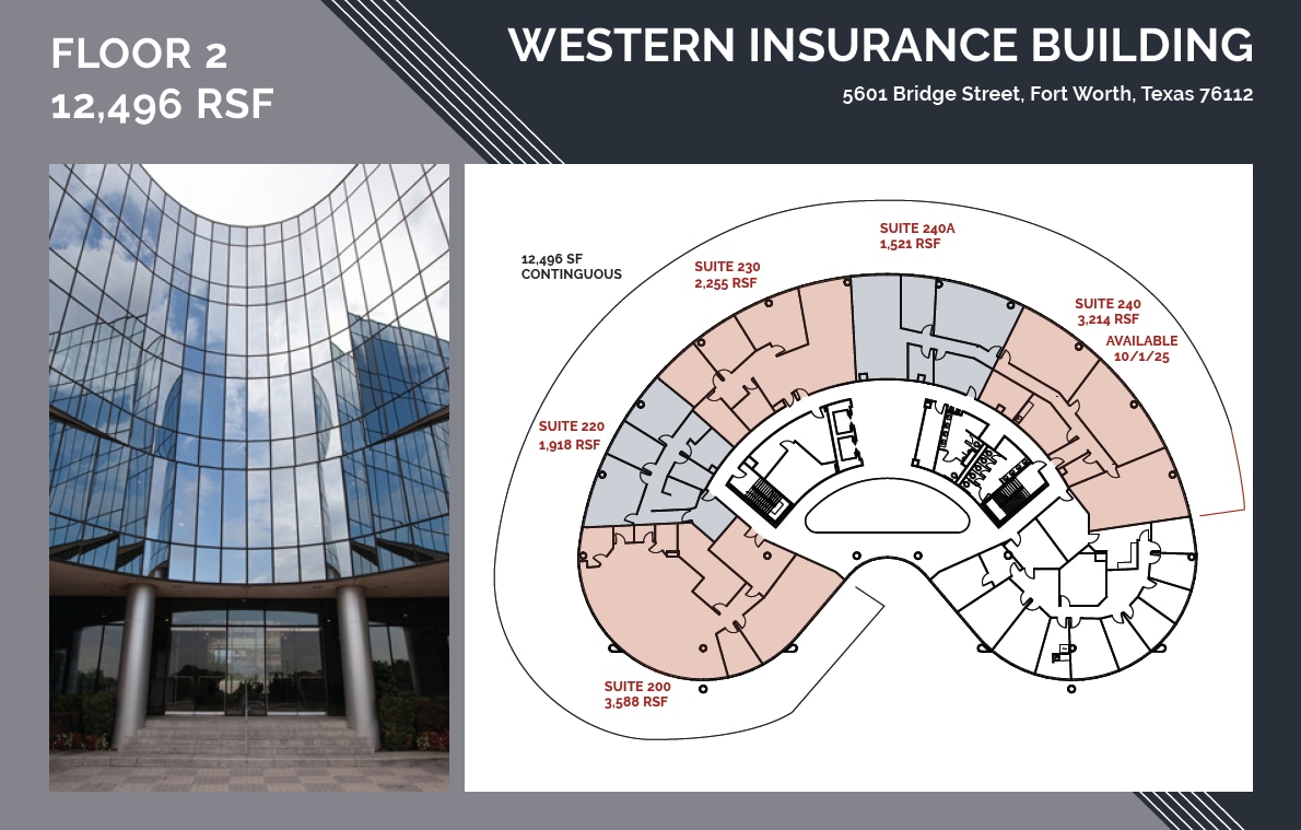 5601 Bridge St, Fort Worth, TX à louer Plan d’étage- Image 1 de 1