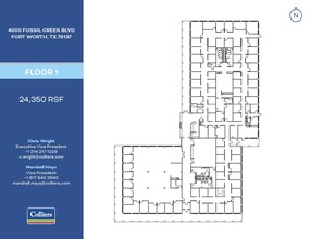 4000 Fossil Creek Blvd, Fort Worth, TX à louer Plan d’étage- Image 1 de 1