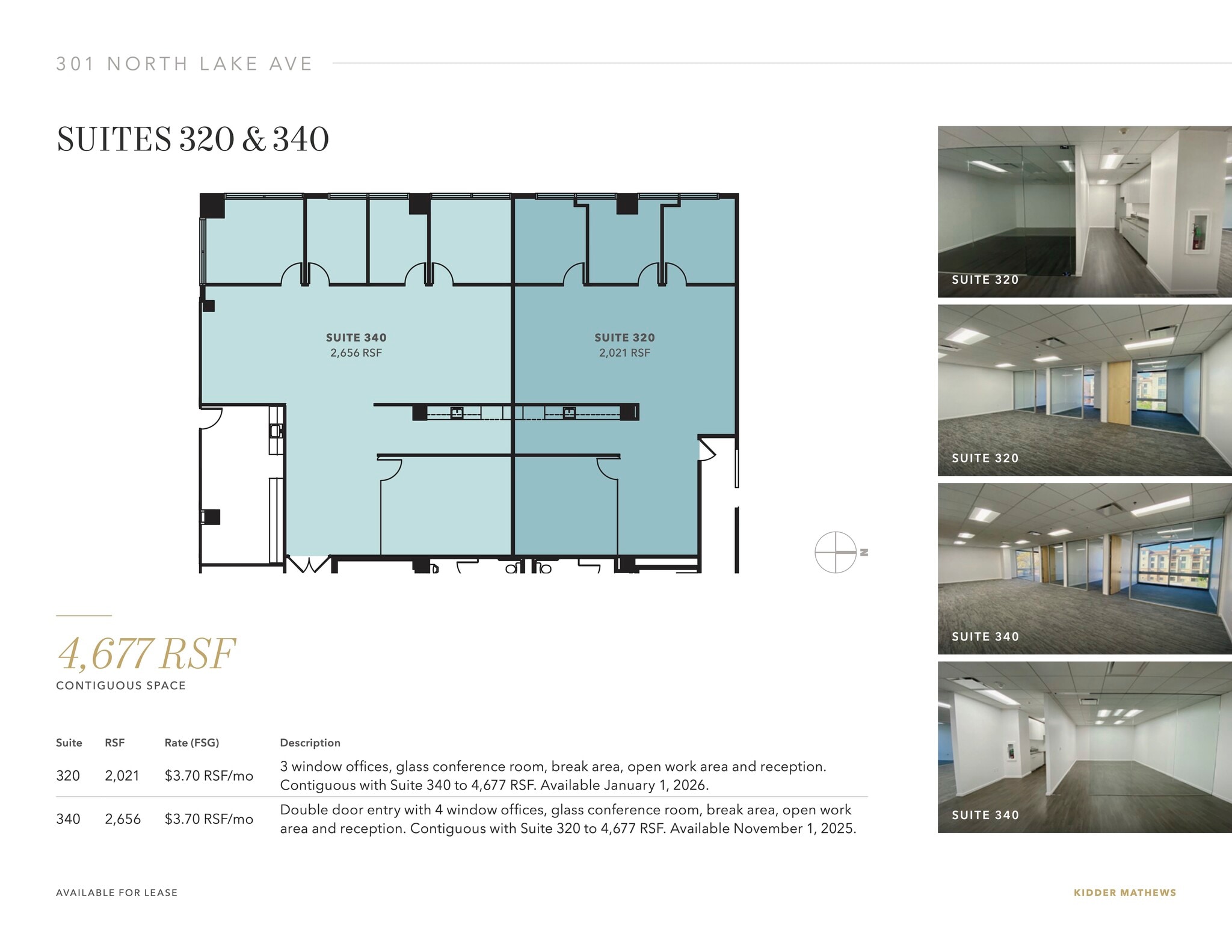 301 N Lake Ave, Pasadena, CA for lease Floor Plan- Image 1 of 3