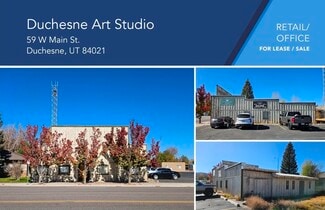 Plus de détails pour 59 W Main, Duchesne, UT - Commerce de détail à vendre