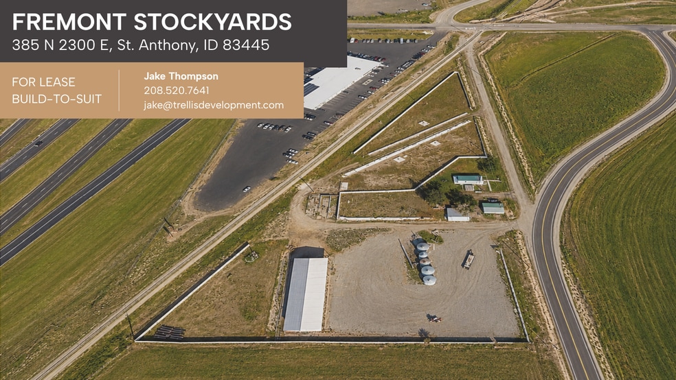 385 N 2300 E, Saint Anthony, ID for lease - Aerial - Image 1 of 4