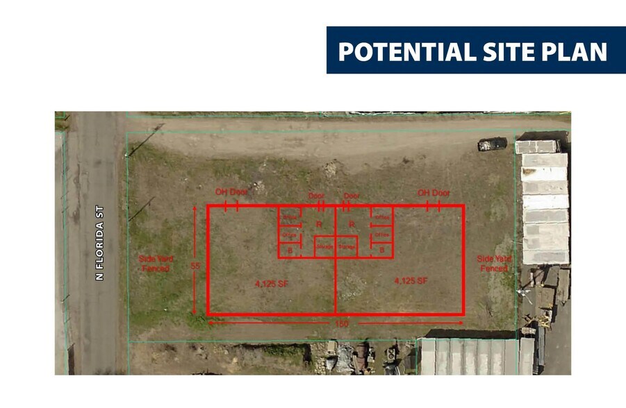 5726 N Florida St, Spokane, WA à louer - Plan de site - Image 2 de 4