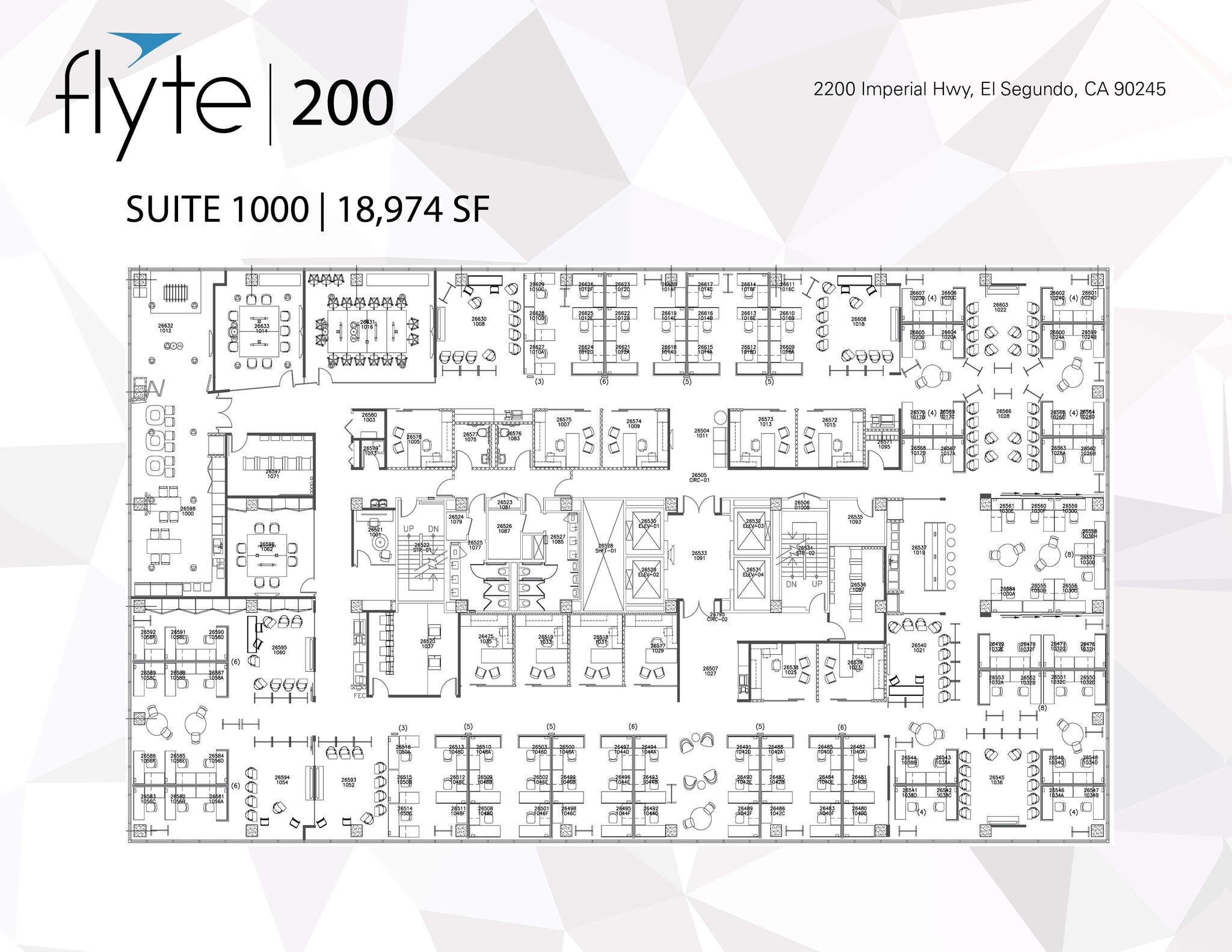 2200 E Imperial Hwy, El Segundo, CA for lease Floor Plan- Image 1 of 1