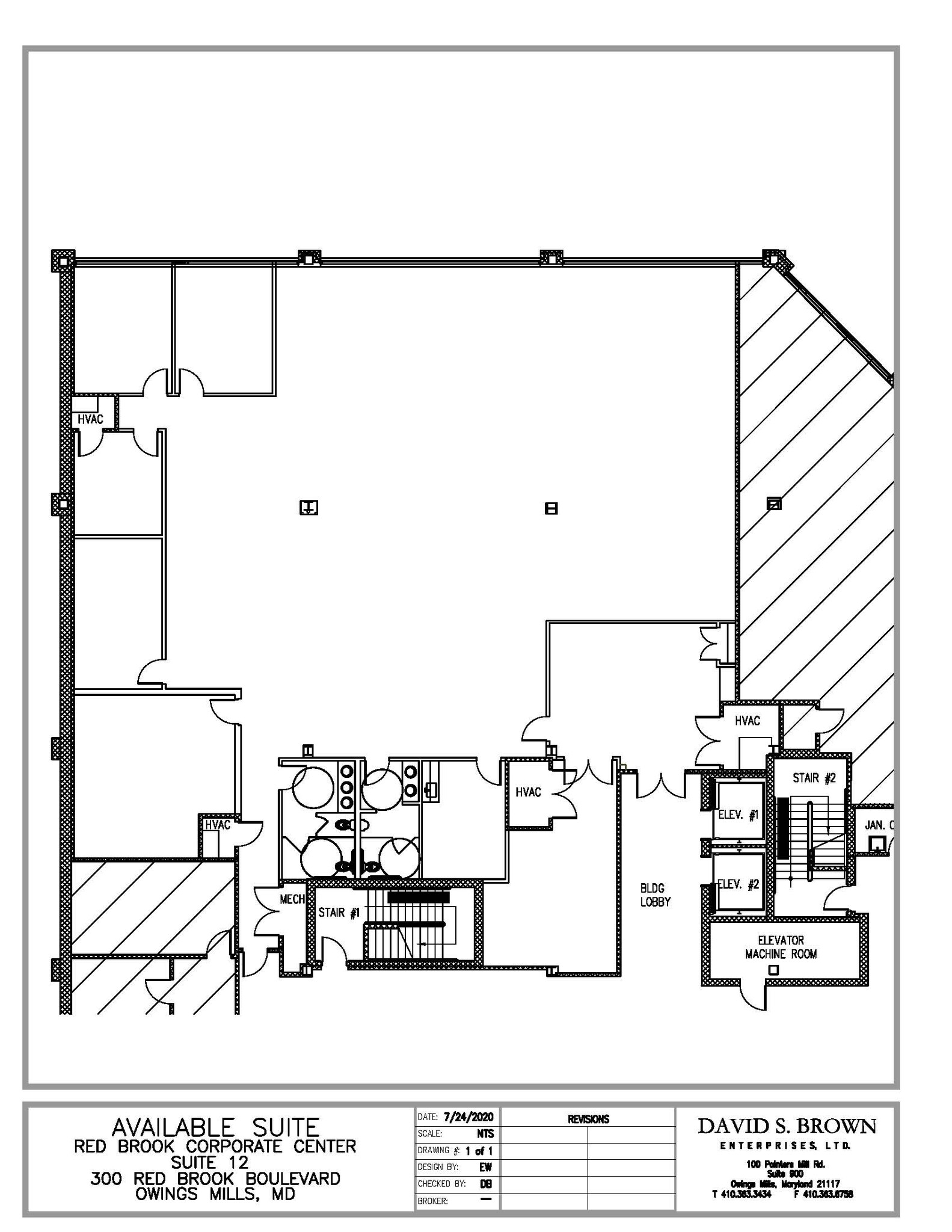 600 Red Brook Blvd, Owings Mills, MD for lease Floor Plan- Image 1 of 1