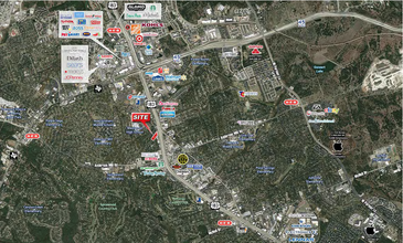 13642 N Highway 183, Austin, TX - Aerial map view