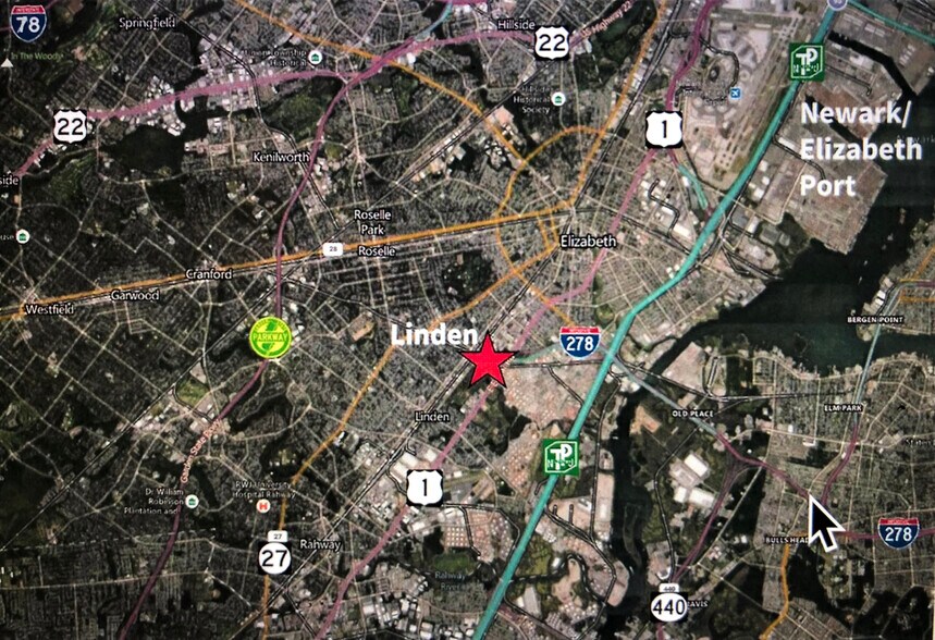 999 E Edgar Rd, Linden, NJ à louer - Photo du bâtiment - Image 3 de 6