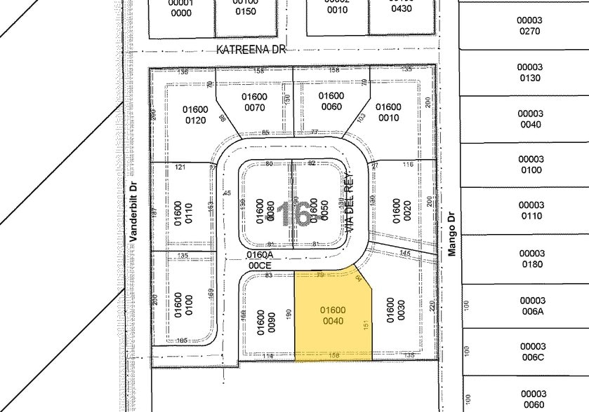 3800 Via Del Rey, Bonita Springs, FL à vendre - Plan cadastral - Image 3 de 3