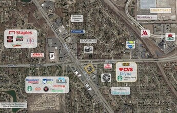 42886-42934 Woodward Ave, Bloomfield Hills, MI - Aerial map view