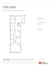 3550 N Central Ave, Phoenix, AZ à louer Plan d’étage- Image 1 de 1
