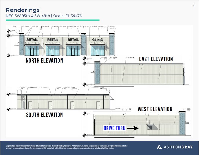 Plus de détails pour NEC SW 95th & SW 49th Ave, Ocala, FL - Bureau/Commerce de détail à louer