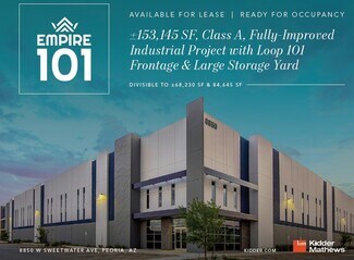 Plus de détails pour 8850 W Sweetwater Ave, Peoria, AZ - Industriel à louer