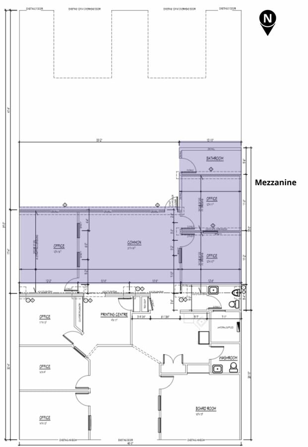 4002 9 Av N, Lethbridge, AB T1H 6T8 - Unit 3 -  - Floor Plan - Image 1 of 8