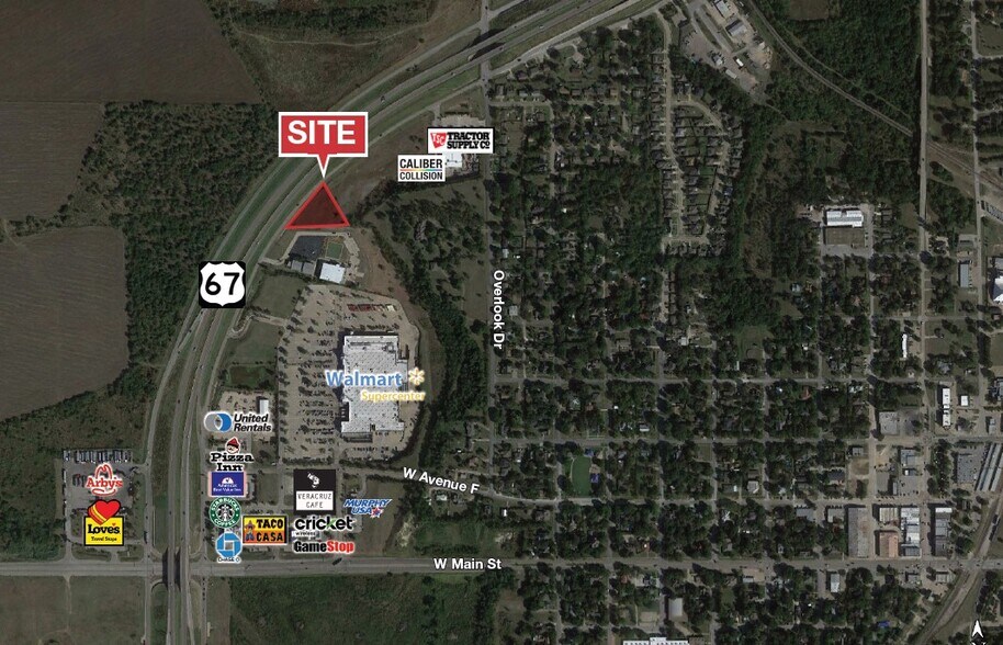 730 N Highway 67, Midlothian, TX for sale - Aerial - Image 2 of 2