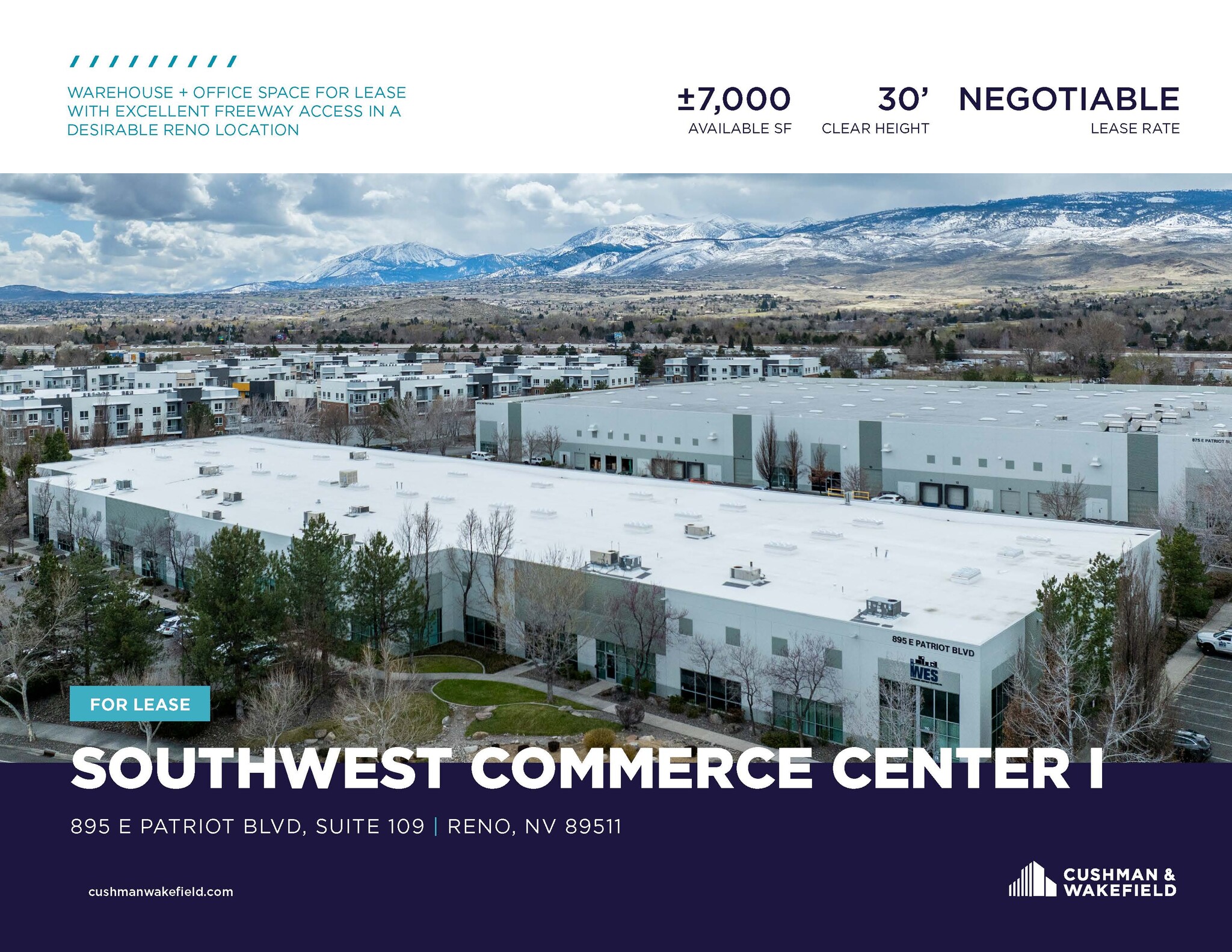 895 E Patriot Blvd, Reno, NV for lease Interior Photo- Image 1 of 3