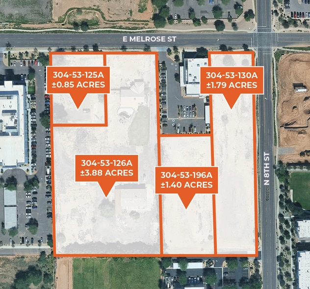 1777 E Melrose St, Gilbert, AZ à vendre - Plan de site - Image 2 de 2