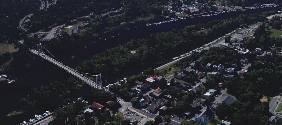 Island Dock, Kingston, NY à vendre - Aérien - Image 3 de 5