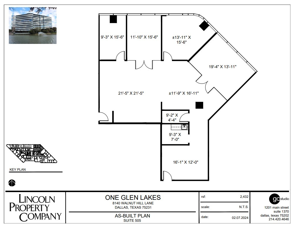 8140 Walnut Hill Ln, Dallas, TX for lease Floor Plan- Image 1 of 1