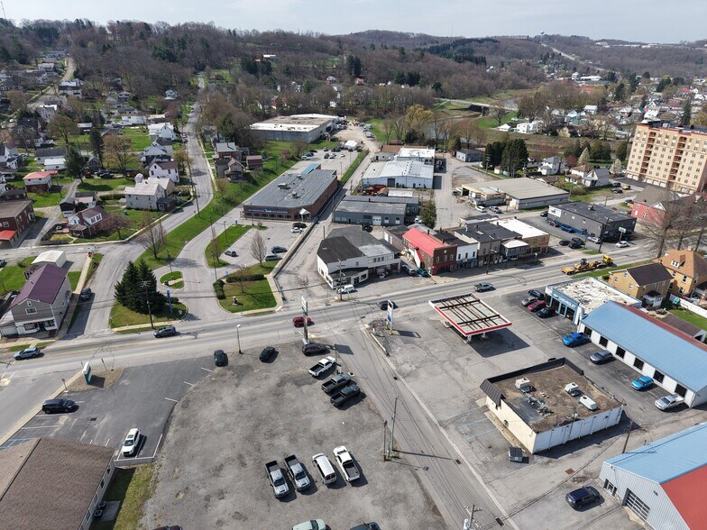 547-549 E Mahoning St, Punxsutawney, PA à vendre - Aérien - Image 3 de 40