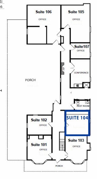 512 W Idaho St, Boise, ID à louer - Plan d’étage - Image 2 de 8