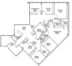 2500 Fondren Rd, Houston, TX à louer Plan d’étage- Image 1 de 1
