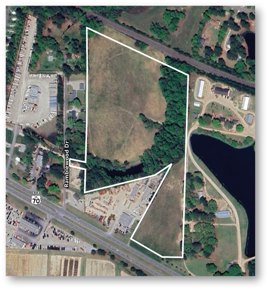 13513 Us-70 Hwy W, Clayton, NC à vendre - Aérien - Image 3 de 8