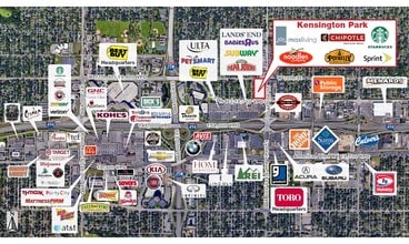 7600-7620 Lyndale Ave S, Richfield, MN - AERIAL  map view - Image1