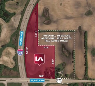 More details for 16980 Rt 173, Wadsworth, IL - Land for Sale