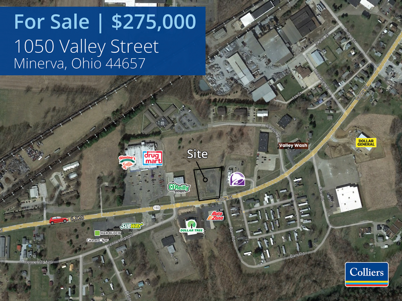 1050 Valley St, Minerva, OH for sale - Building Photo - Image 1 of 1