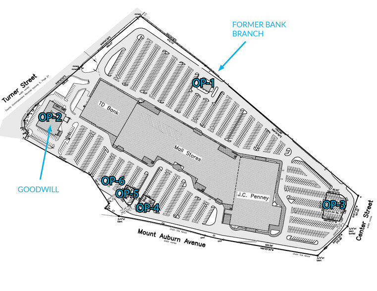 550 Center St, Auburn, ME à louer - Plan de site - Image 2 de 3