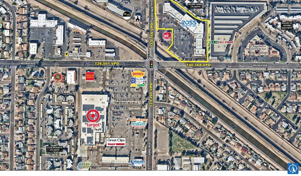 10605-10653 N 43rd Ave, Phoenix, AZ à louer - Photo du bâtiment - Image 2 de 10