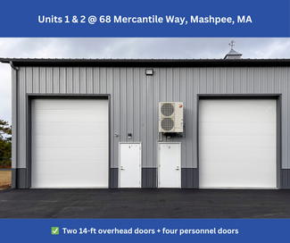 Plus de détails pour 68 Mercantile Way, Mashpee, MA - Industriel à vendre