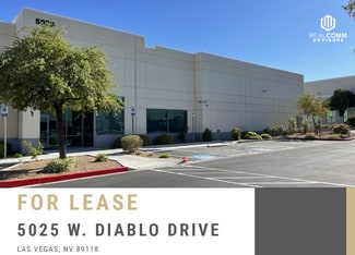 More details for 5025 W Diablo Dr, Las Vegas, NV - Industrial for Lease