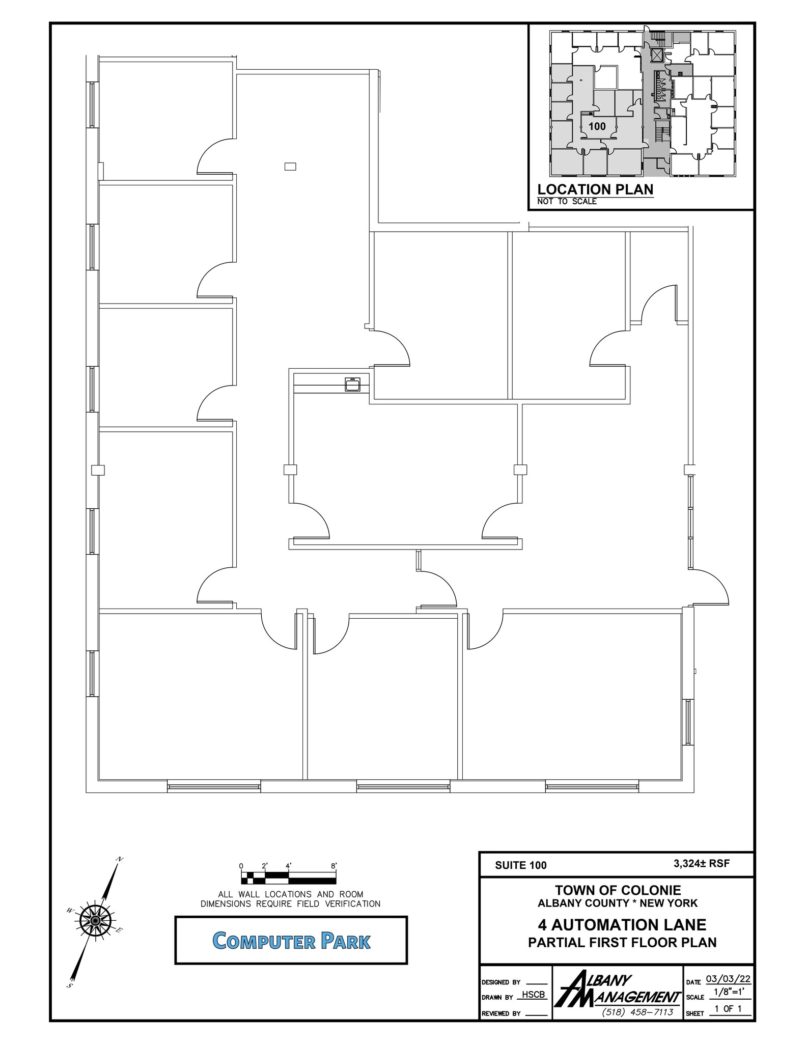2 Computer Dr W, Albany, NY à louer Plan de site- Image 1 de 1