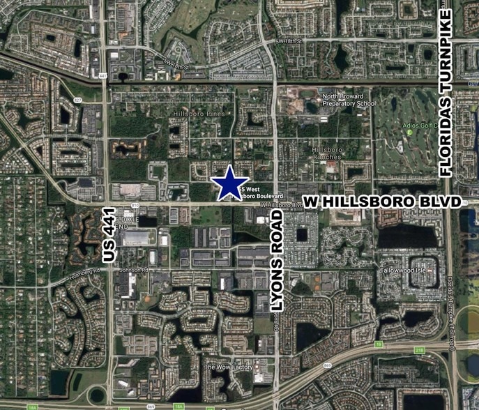 4855 W Hillsboro Blvd, Coconut Creek, FL à vendre - Photo du bâtiment - Image 2 de 6