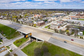 601-605 Third St NW, Grand Rapids, MI - Aerial  map view