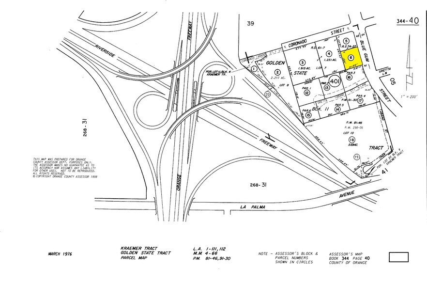 1181 N Blue Gum St, Anaheim, CA à louer - Plan cadastral - Image 2 de 7