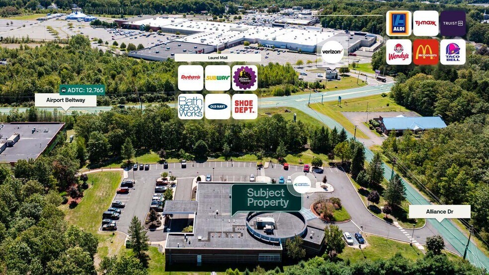 1000 Alliance Dr, Hazleton, PA à vendre - Aérien - Image 2 de 2