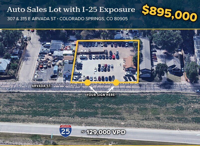 307 E Arvada St, Colorado Springs, CO for sale - Building Photo - Image 1 of 13