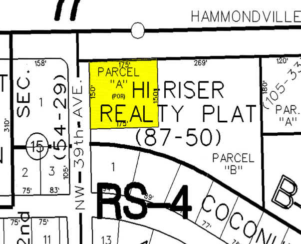 3880 Coconut Creek Pky, Coconut Creek, FL à louer - Plan cadastral - Image 2 de 18
