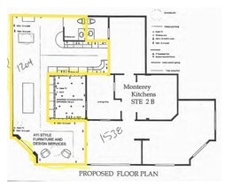 131 Lighthouse Ave, Monterey, CA for lease Floor Plan- Image 1 of 1