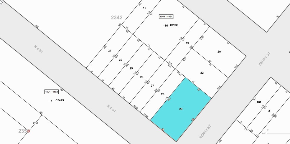 166-174 Berry St, Brooklyn, NY à vendre - Plan cadastral - Image 2 de 2