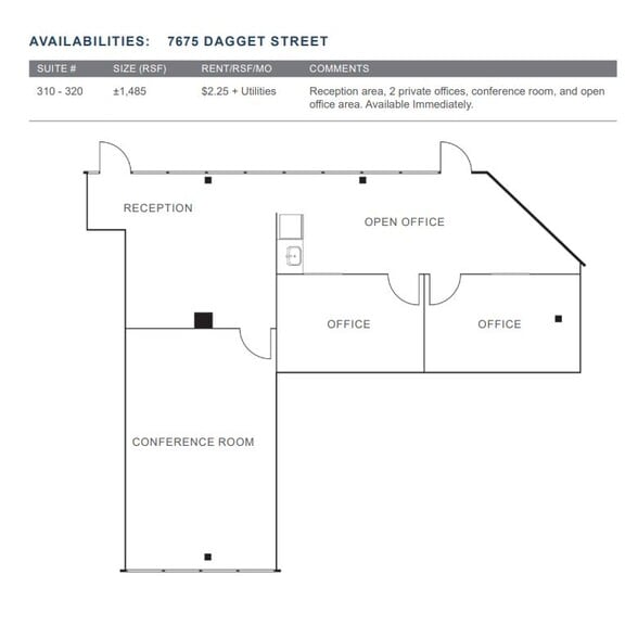 7675 Dagget St, San Diego, CA for lease - Building Photo - Image 2 of 9