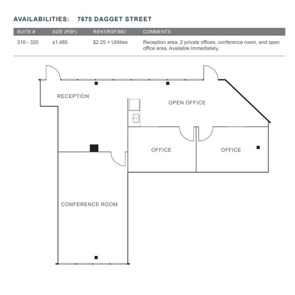 7675 Dagget St, San Diego, CA à louer - Photo du bâtiment - Image 2 de 9