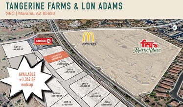 SE Tangerine & Lon Adams Rd, Marana, AZ for lease Aerial- Image 1 of 1