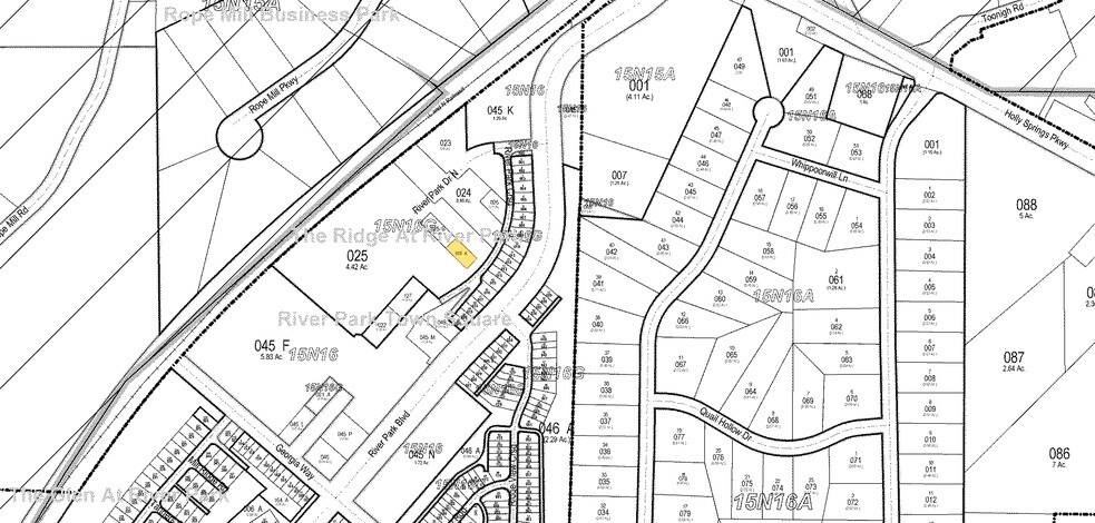 239-243 River Park North Dr, Woodstock, GA à vendre - Plan cadastral - Image 2 de 28
