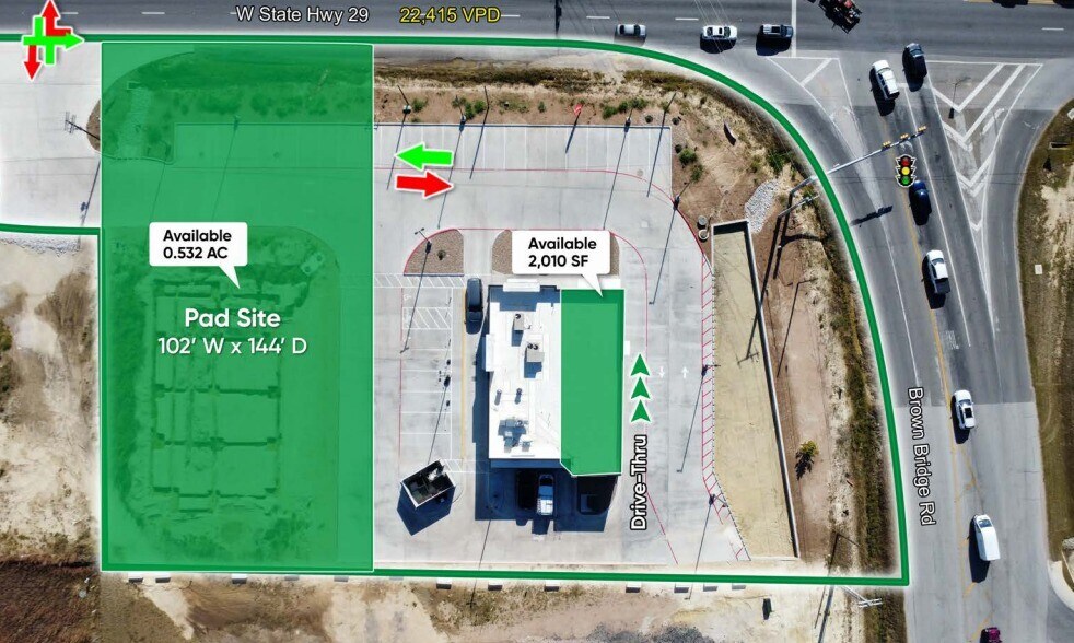 13900 State Highway 29, Liberty Hill, TX à louer - Photo du bâtiment - Image 2 de 7